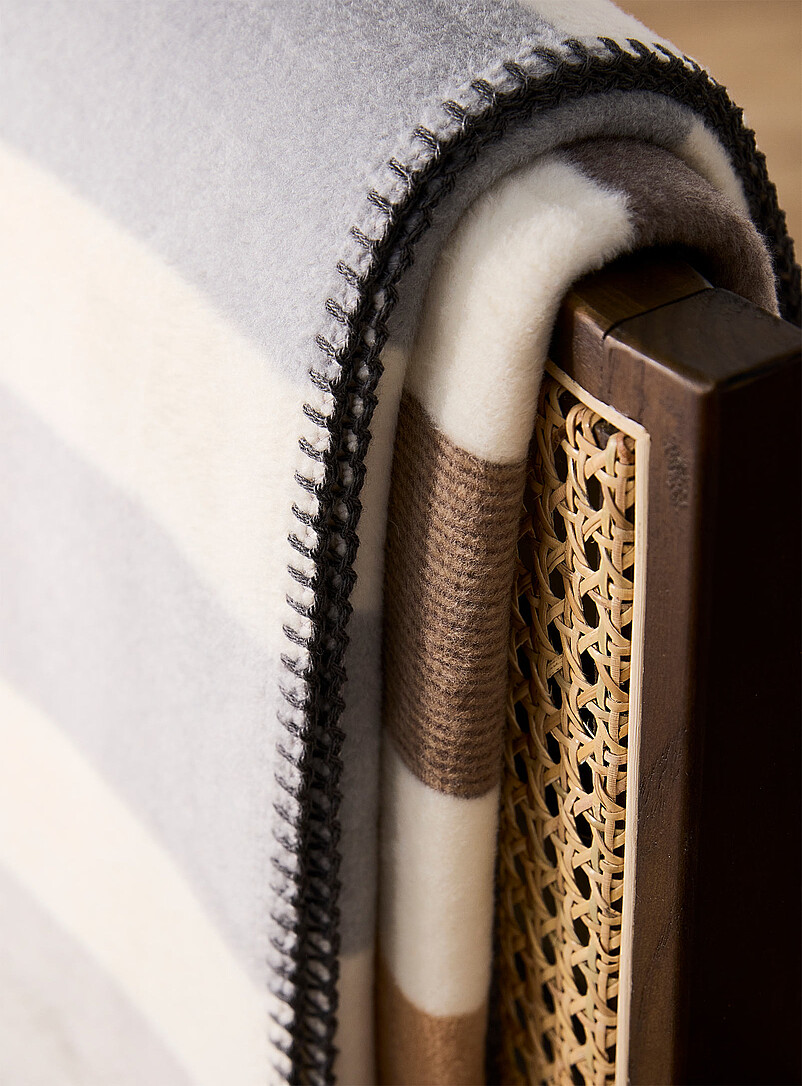 Horizon Nature wide stripes throw 150 x 200 cm product image 2