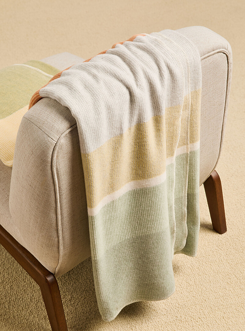 Oasis colourful stripes throw 150 x 200 cm product image 2