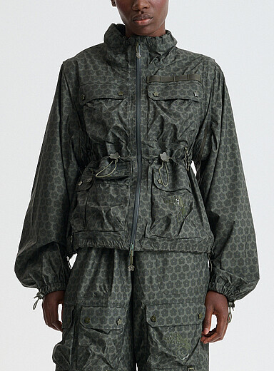 Tenzin Spectra hybrid sleeves floral parka <b>Cecilie Bahnsen x The North Face</b>