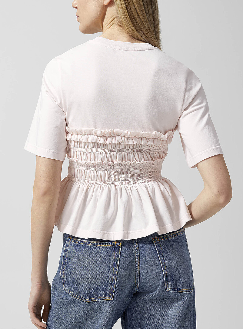 Vilde ruched jersey top | Cecilie Bahnsen | | Simons