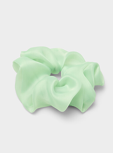 Organza oversized scrunchie
