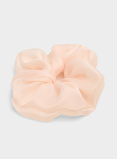 Organza oversized scrunchie