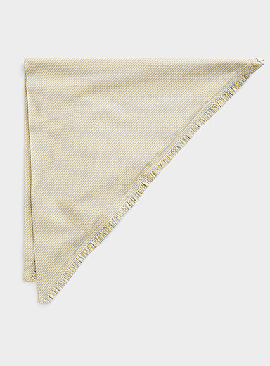 Le foulard triangulaire Celeste