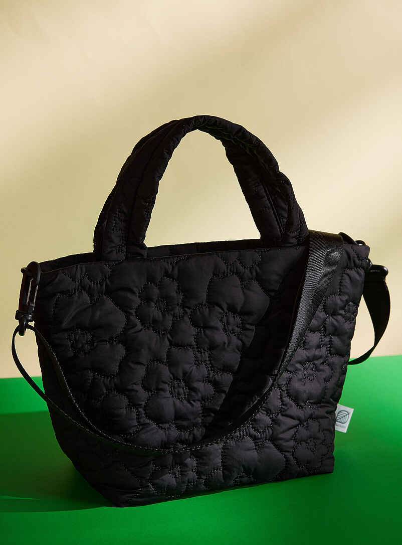 Patterned quilted lunch bag product image (primary)