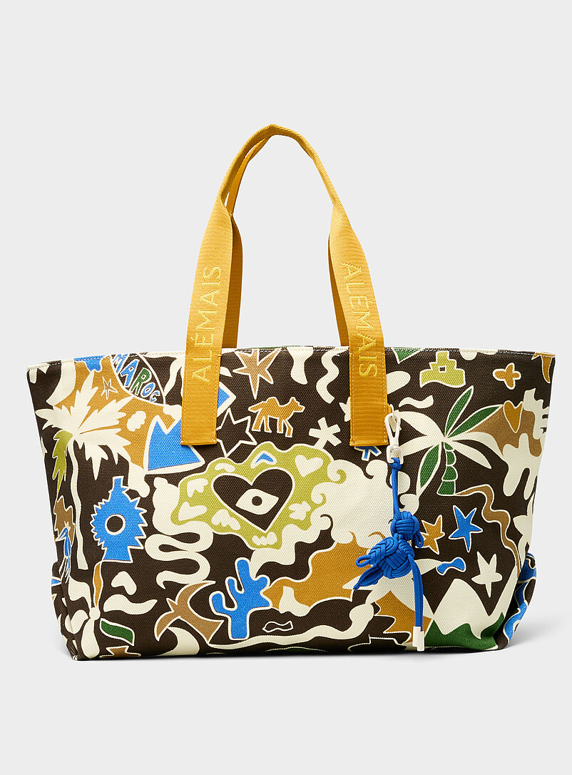 Maroc Warm Canvas Xl Tote Bag