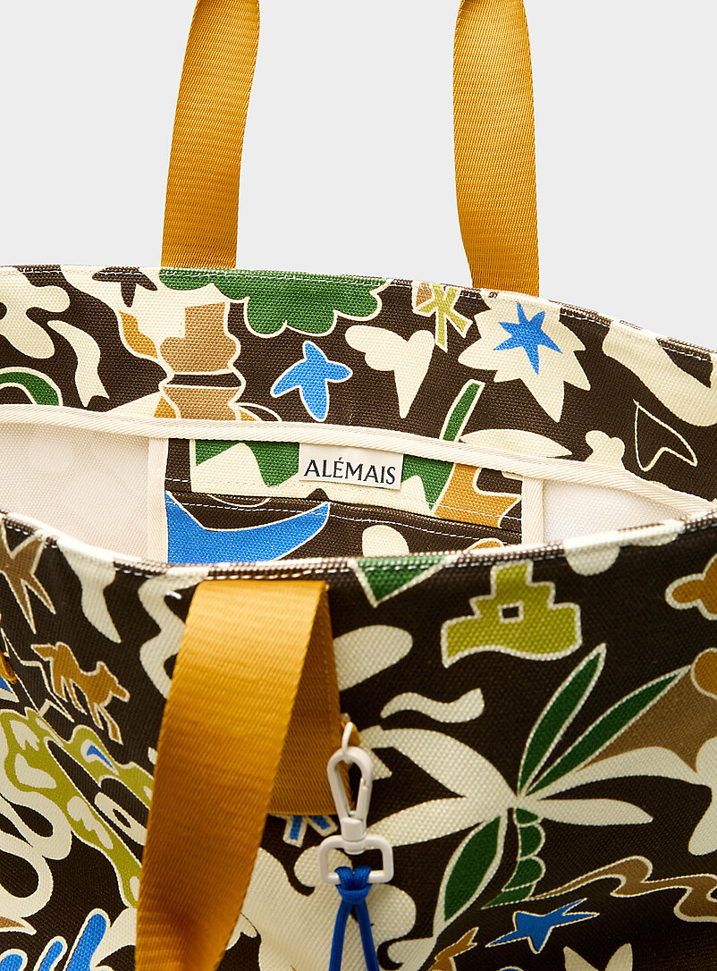 Maroc warm canvas XL tote bag product image 3