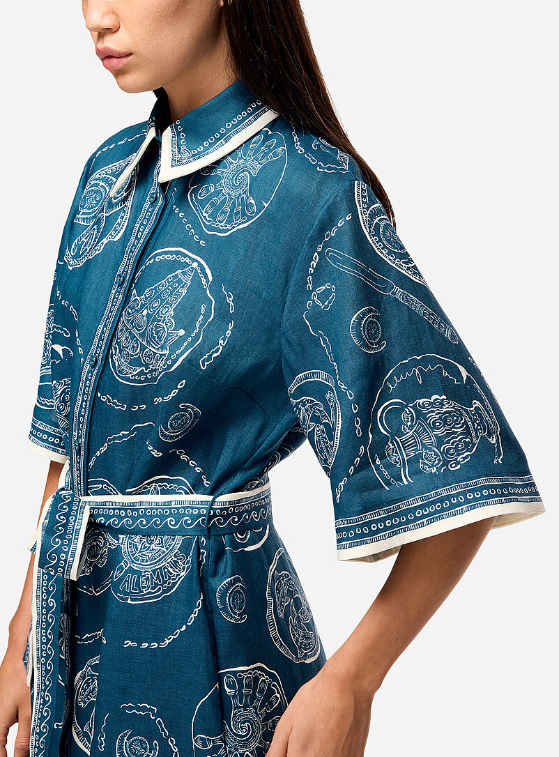 Lucky pure linen shirtdress product image 2