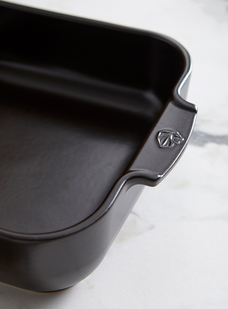 Peugeot: Le plat de cuisson c&eacute;ramique carr&eacute; Appolia Noir