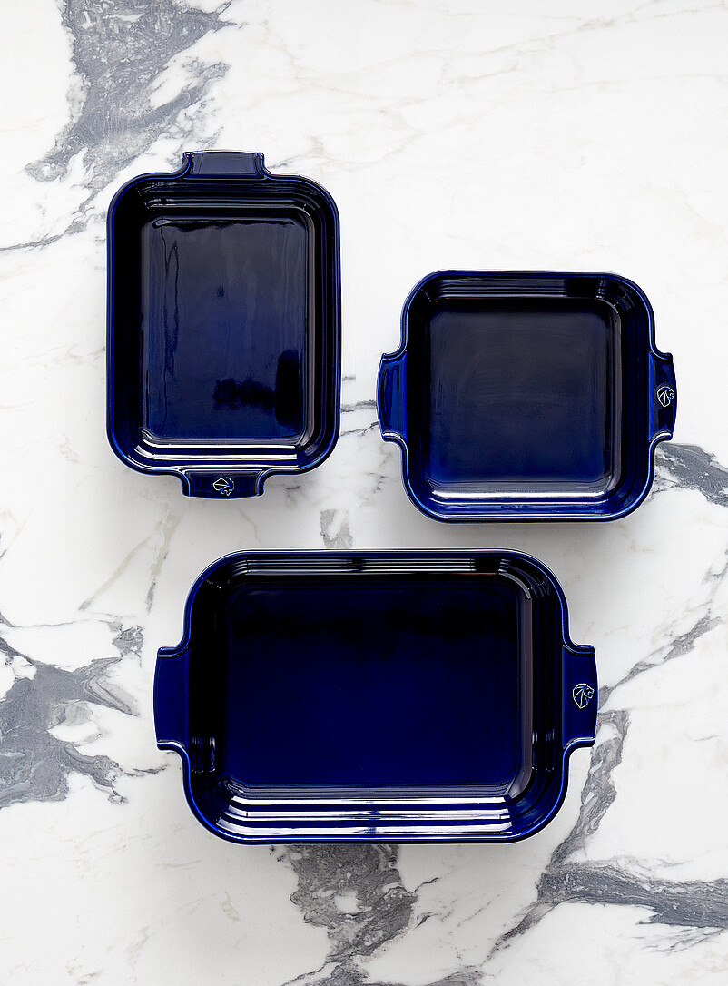 Peugeot: Le plat de cuisson c&eacute;ramique carr&eacute; Appolia Noir