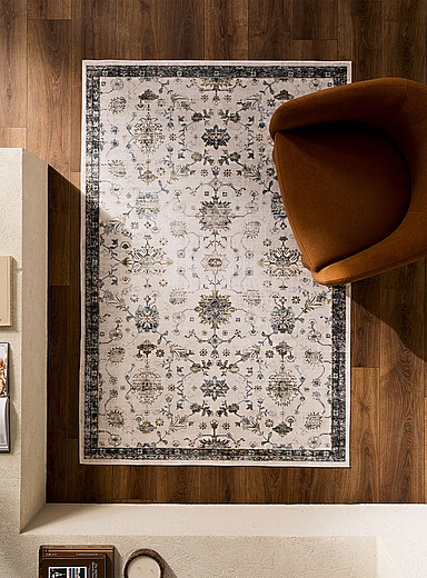 Simons Maison: Le tapis style persan fleurs oniriques 120 x 180 cm Assorti
