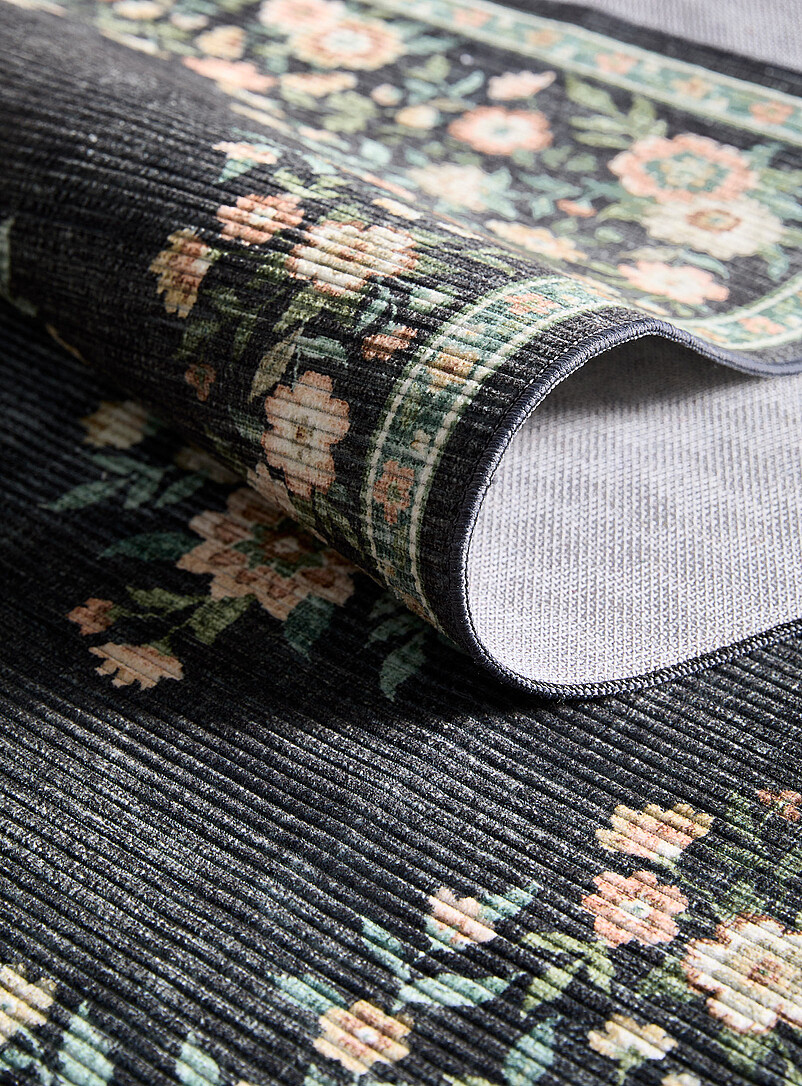 Flowers of yesteryear print rug 75 x 215 cm product image 2