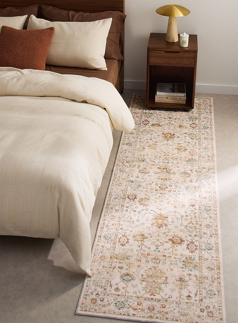 Gentle whisper ultra-soft Persian-style hallway rug 75 x 245 cm product image (primary)