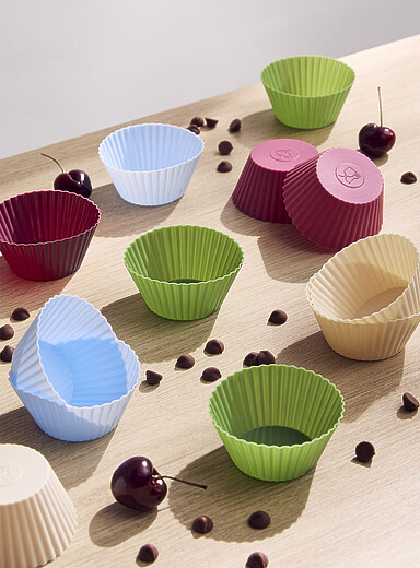 Silicone muffin cups Set of 12