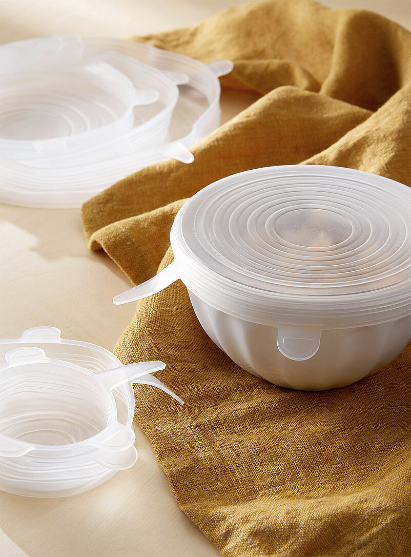 Silicone Dish Covers Set Of 6