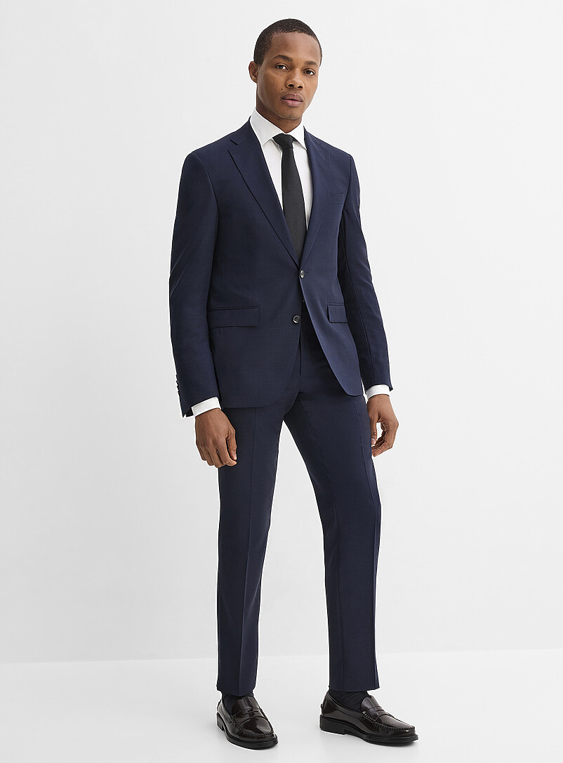 Essential 100% Wool Suit Semi-Slim Fit