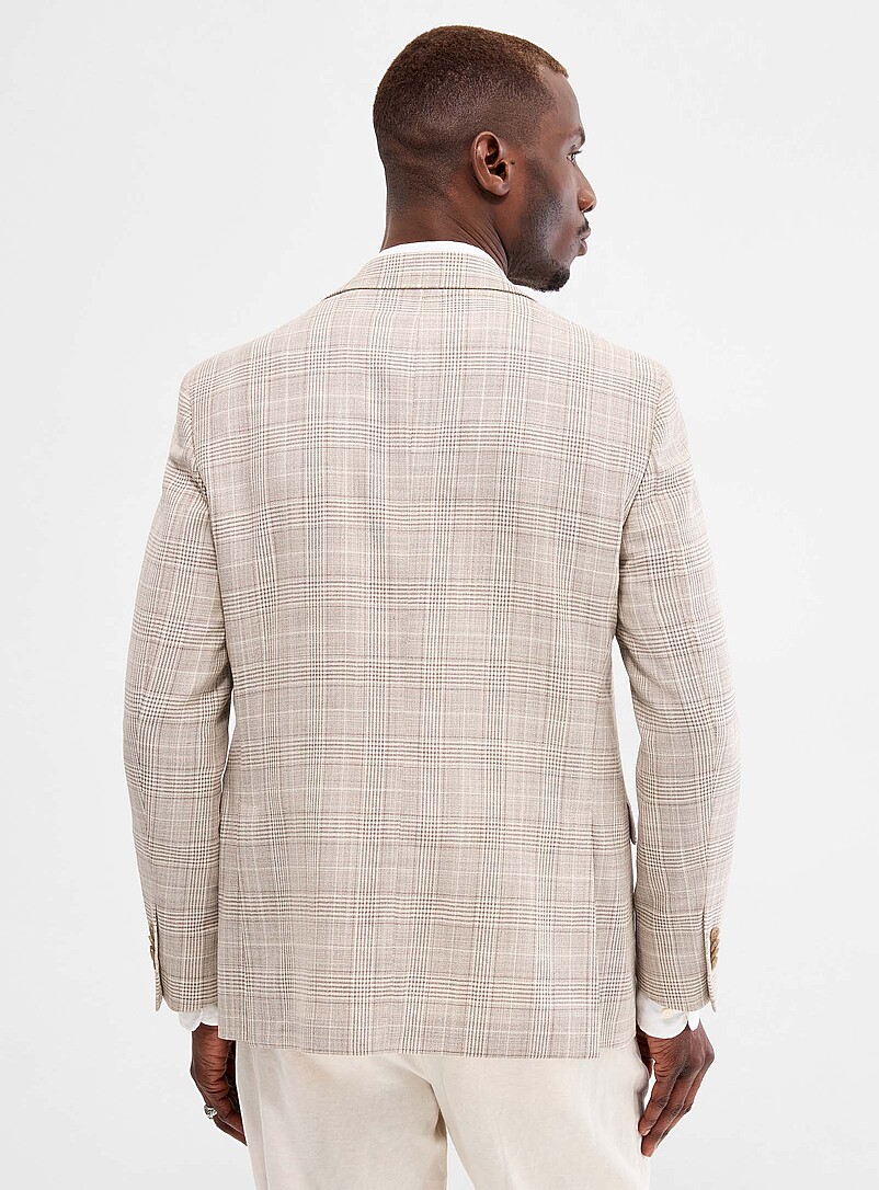 Latte Prince of Wales blazer product image 3