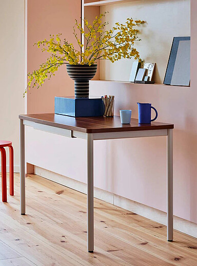 Branch Woodgrain & White Daily desk