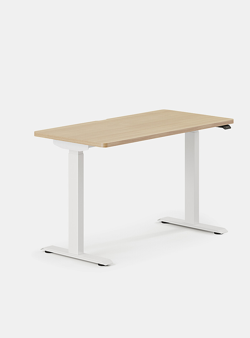 Branch: Le bureau assis-debout Duo Blanc