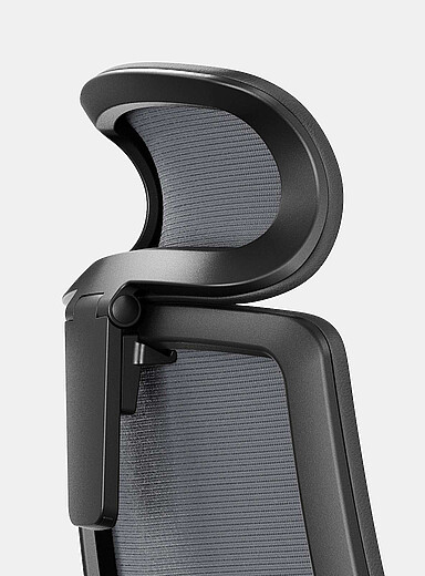 Vegan leather ergonomic Pro headrest