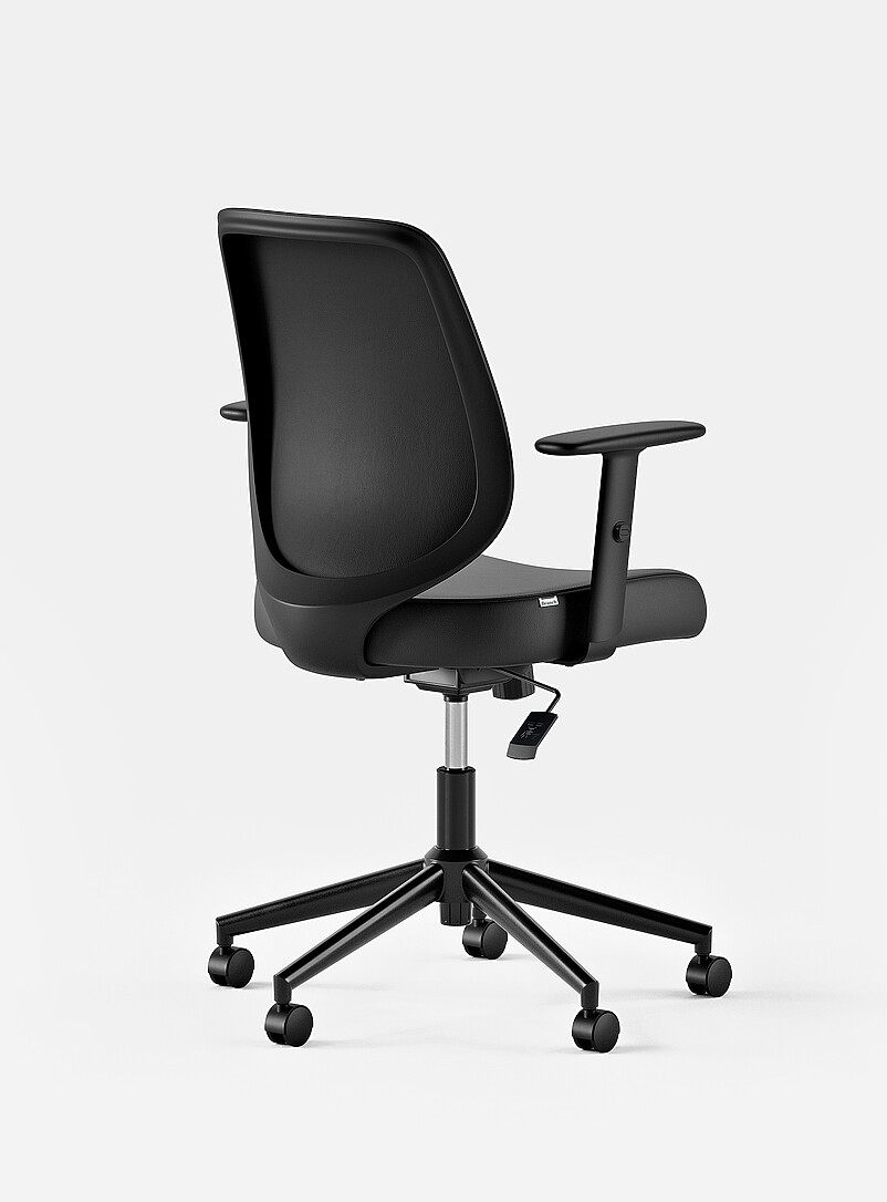 Daily vegan leather chair product image 3