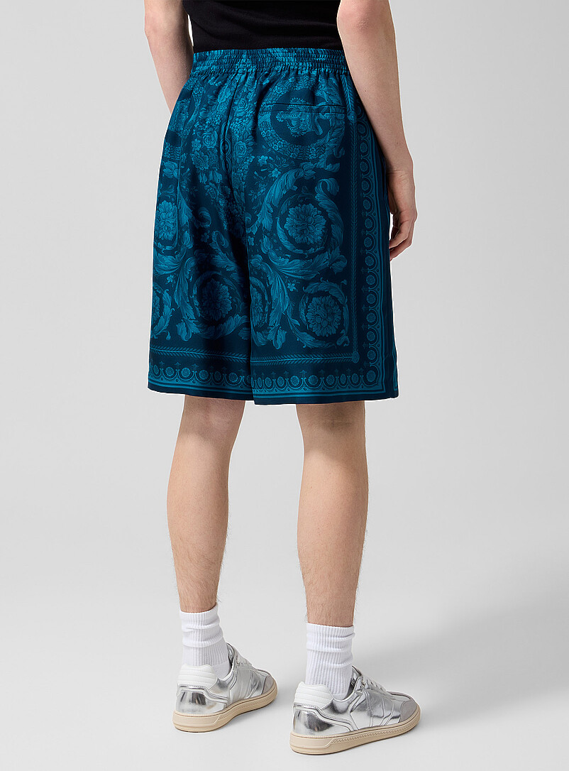 Barocco pure silk Bermuda short product image 2