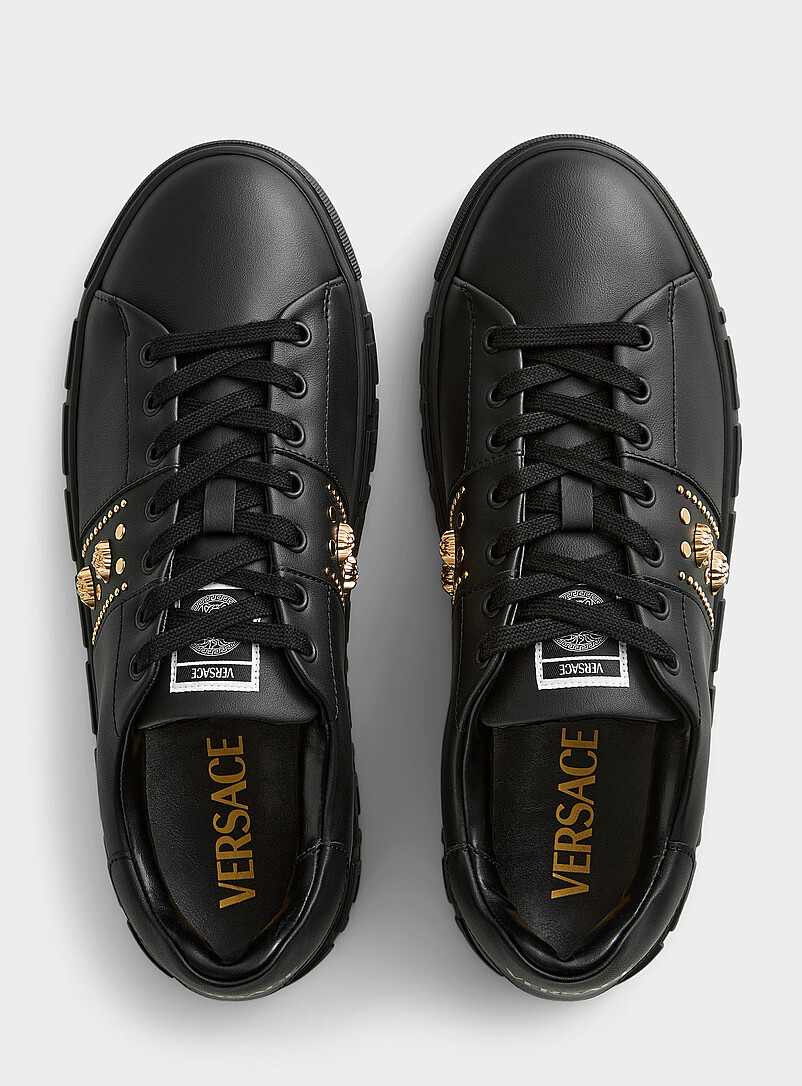 Greca double Medusa logo nylon sneakers Men product image 3