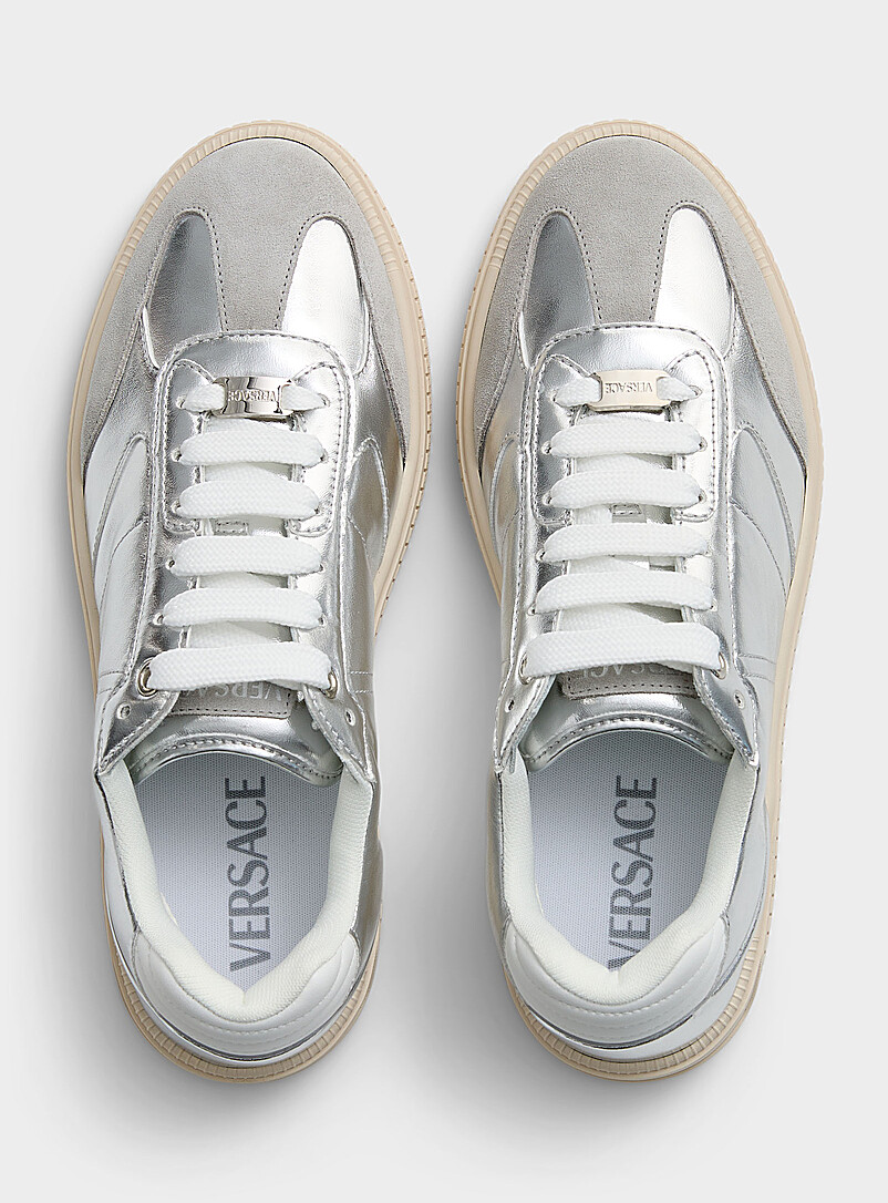 Greca metallic sneakers Men product image 3