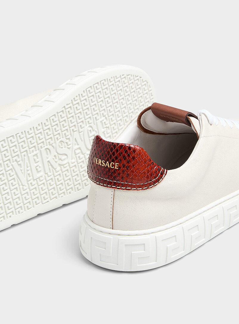 Greca snakeskin stiffener sneaker Men product image 2