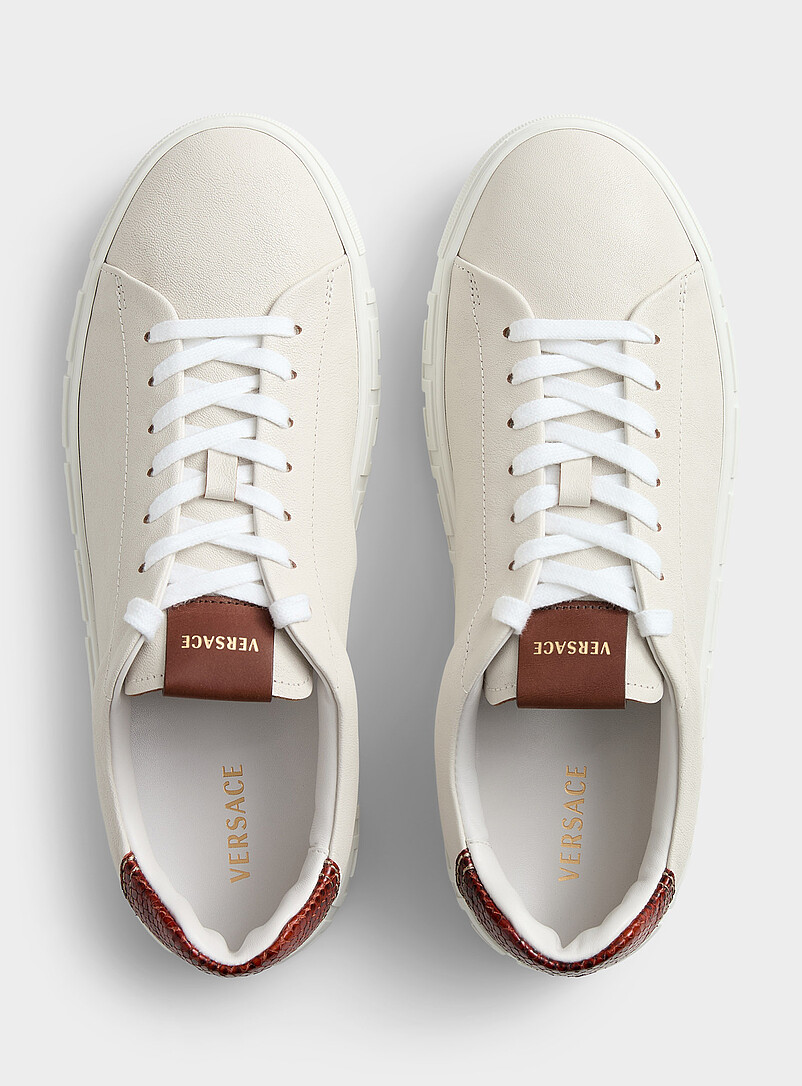 Greca snakeskin stiffener sneaker Men product image 3