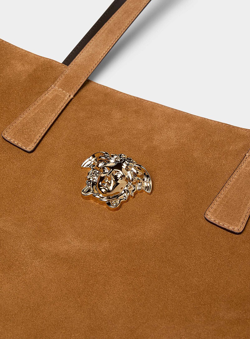 Medusa suede tote bag product image 3