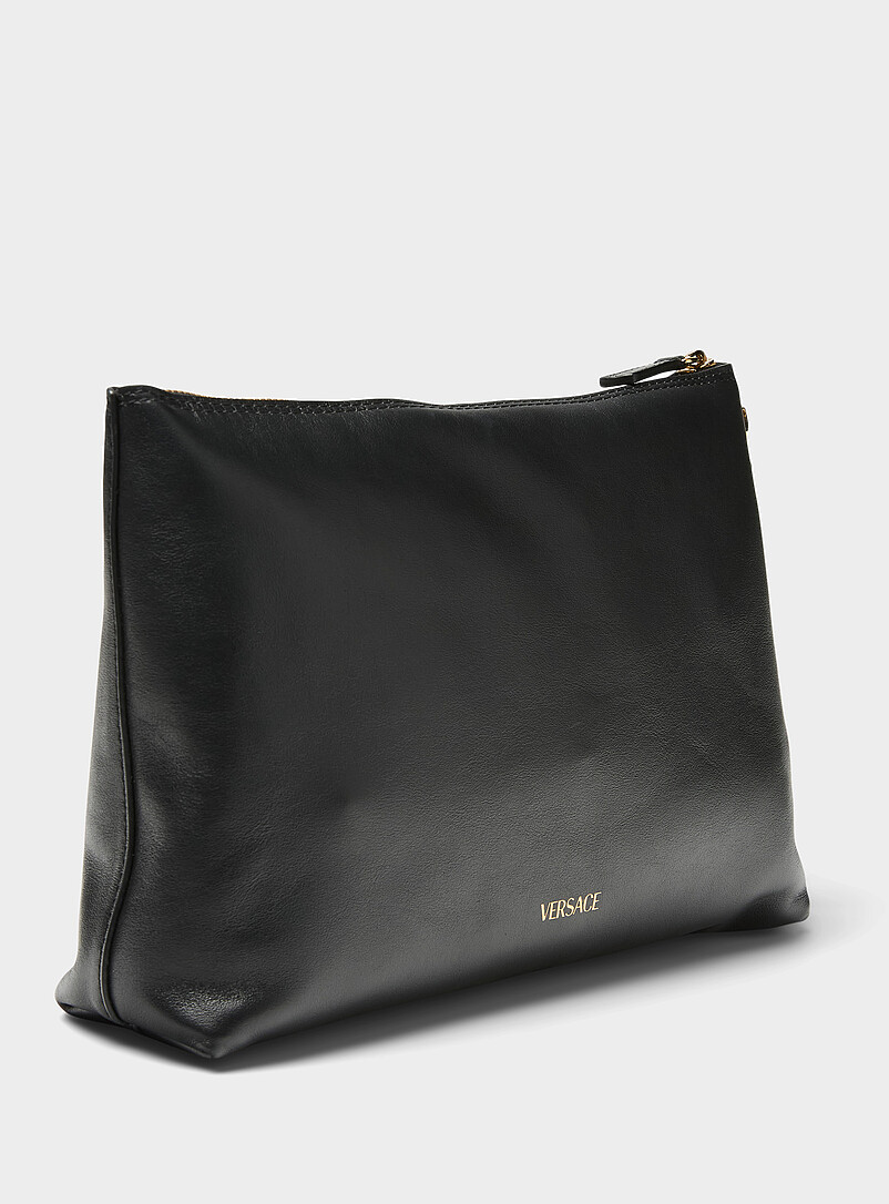 Logo leather clutch product image 2