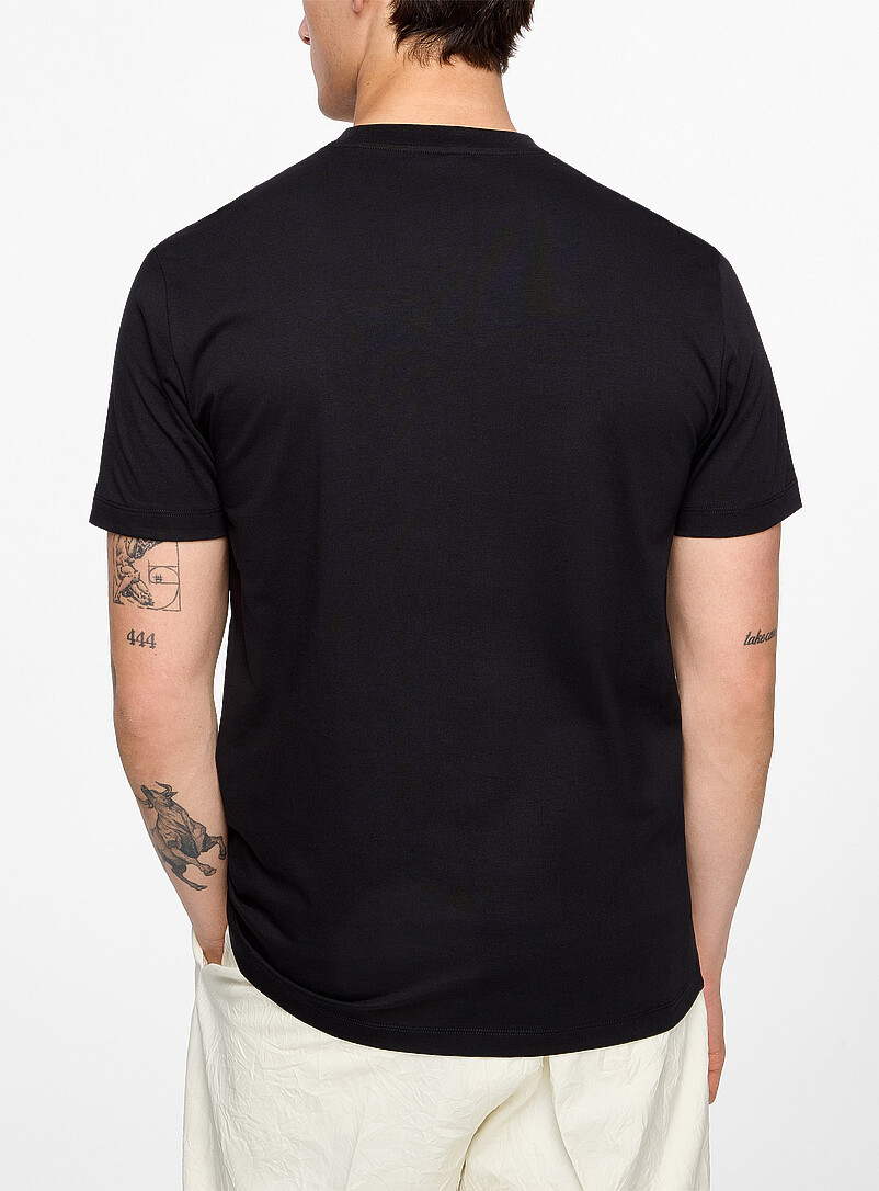 Embroidered signature T-shirt product image 2