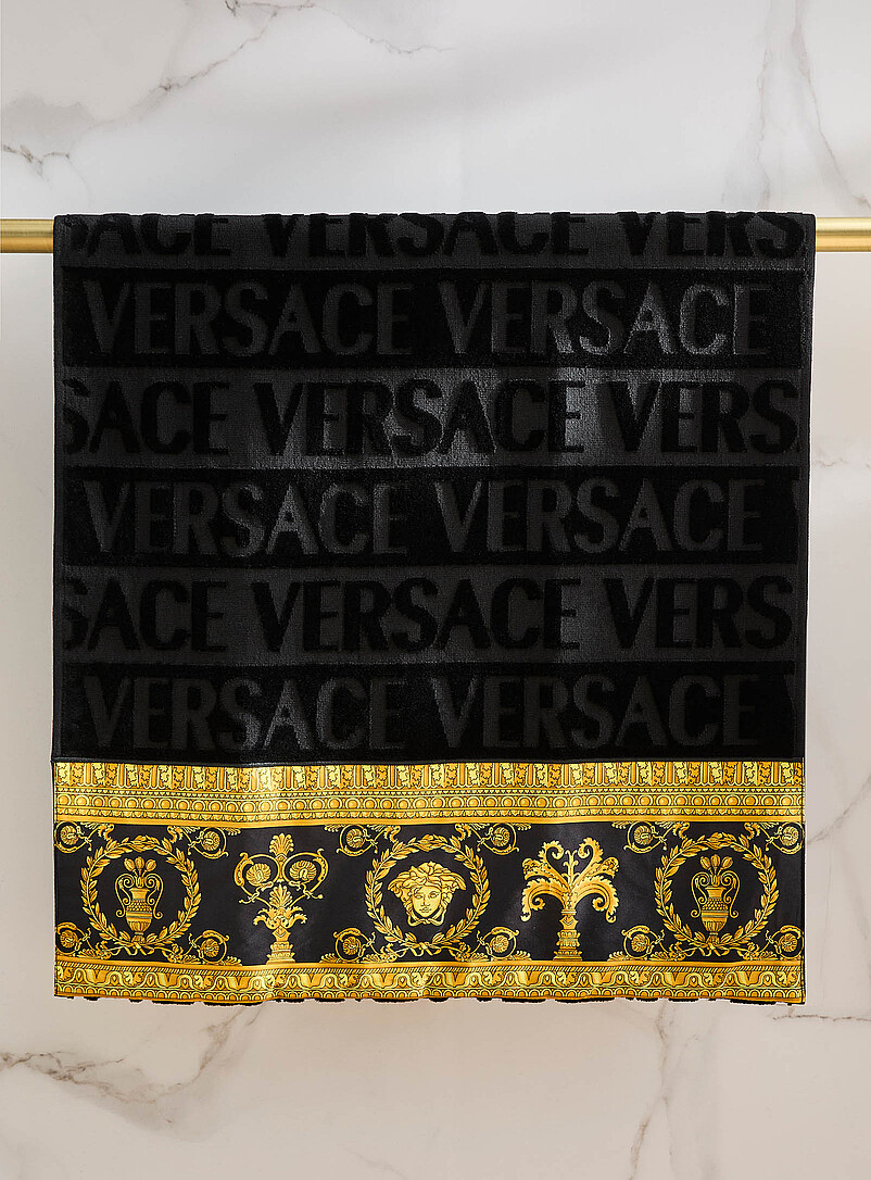 Baroque bath towel product image (primary)