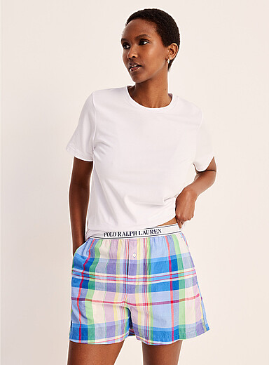 Le short pyjama carreaux madras