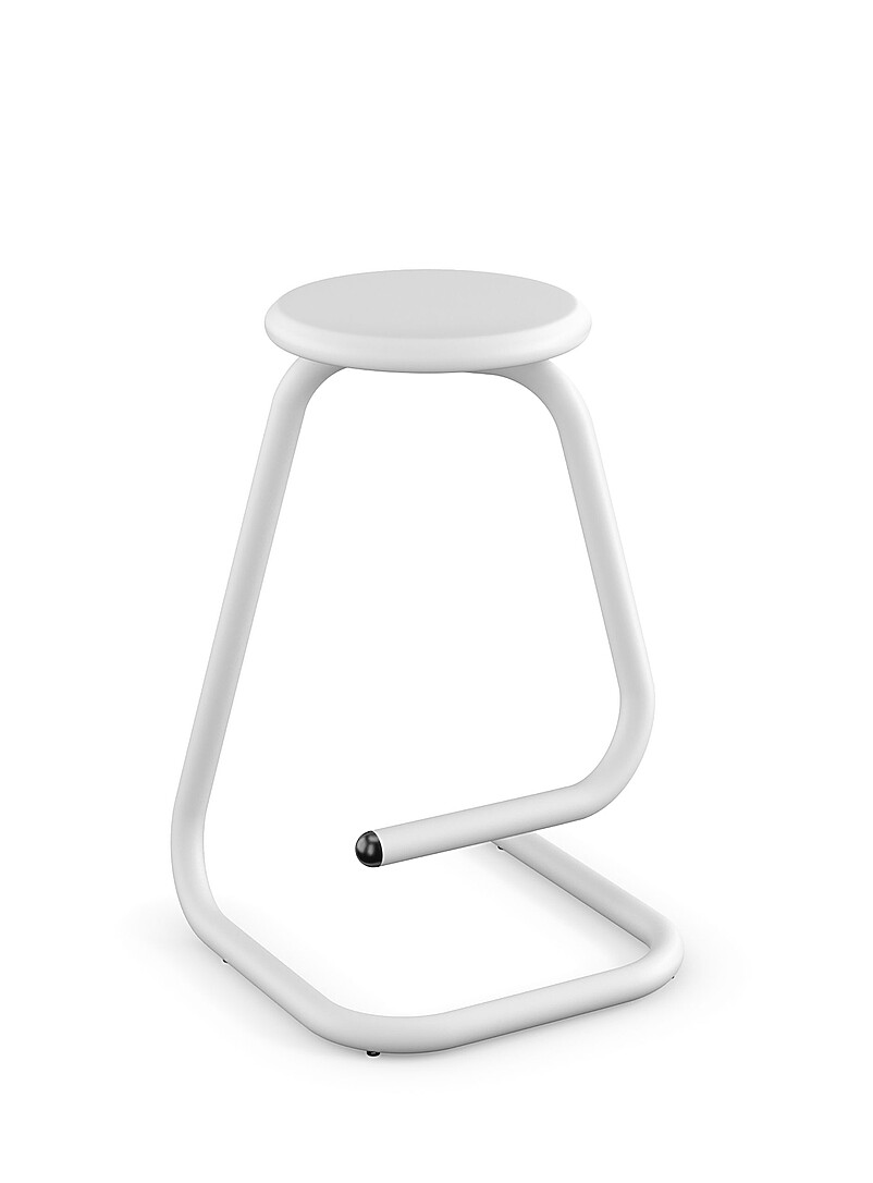 Amisco: Le tabouret de comptoir Paperclip70 Bleu fonc&eacute; - Indigo