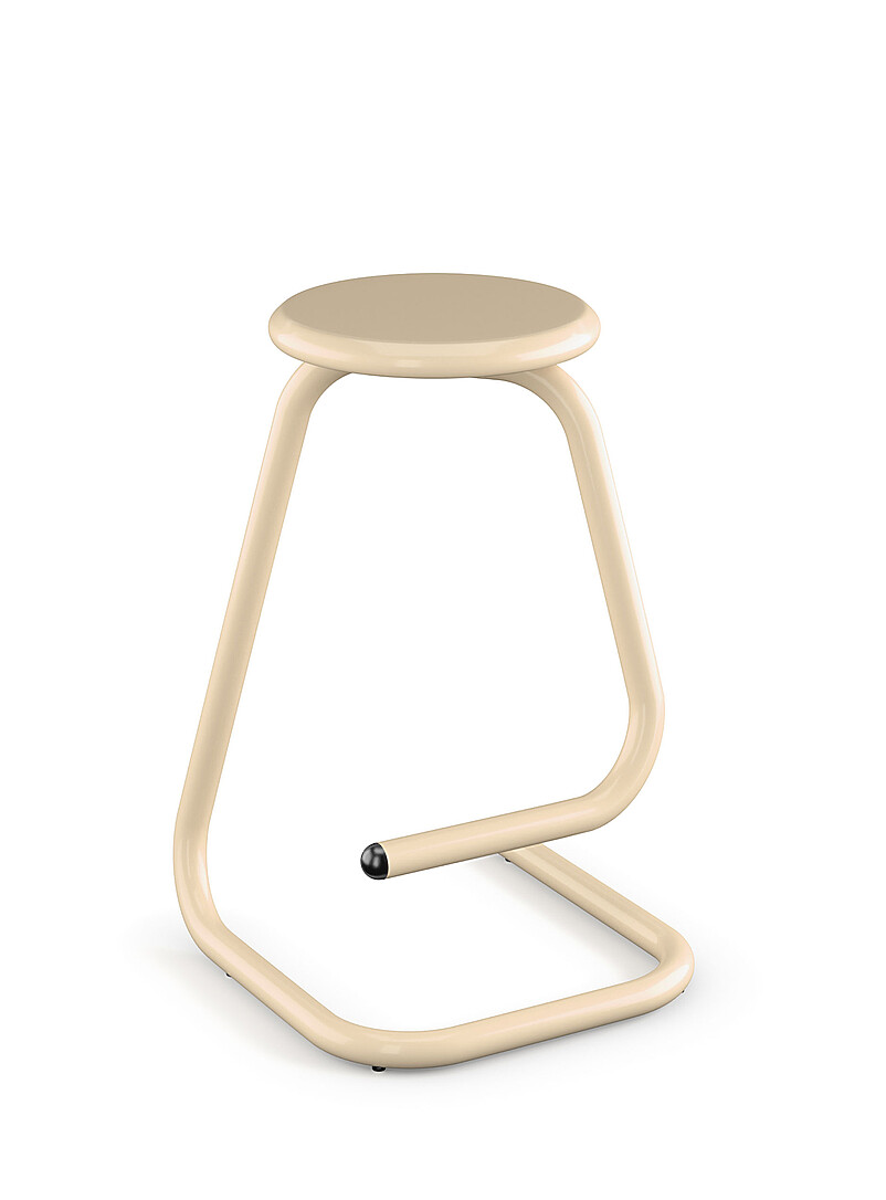 Amisco: Le tabouret de comptoir Paperclip70 Bleu fonc&eacute; - Indigo