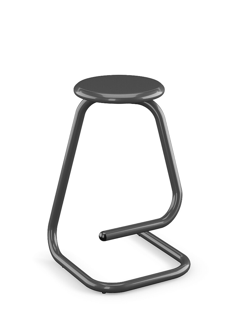 Amisco: Le tabouret de comptoir Paperclip70 Bleu fonc&eacute; - Indigo