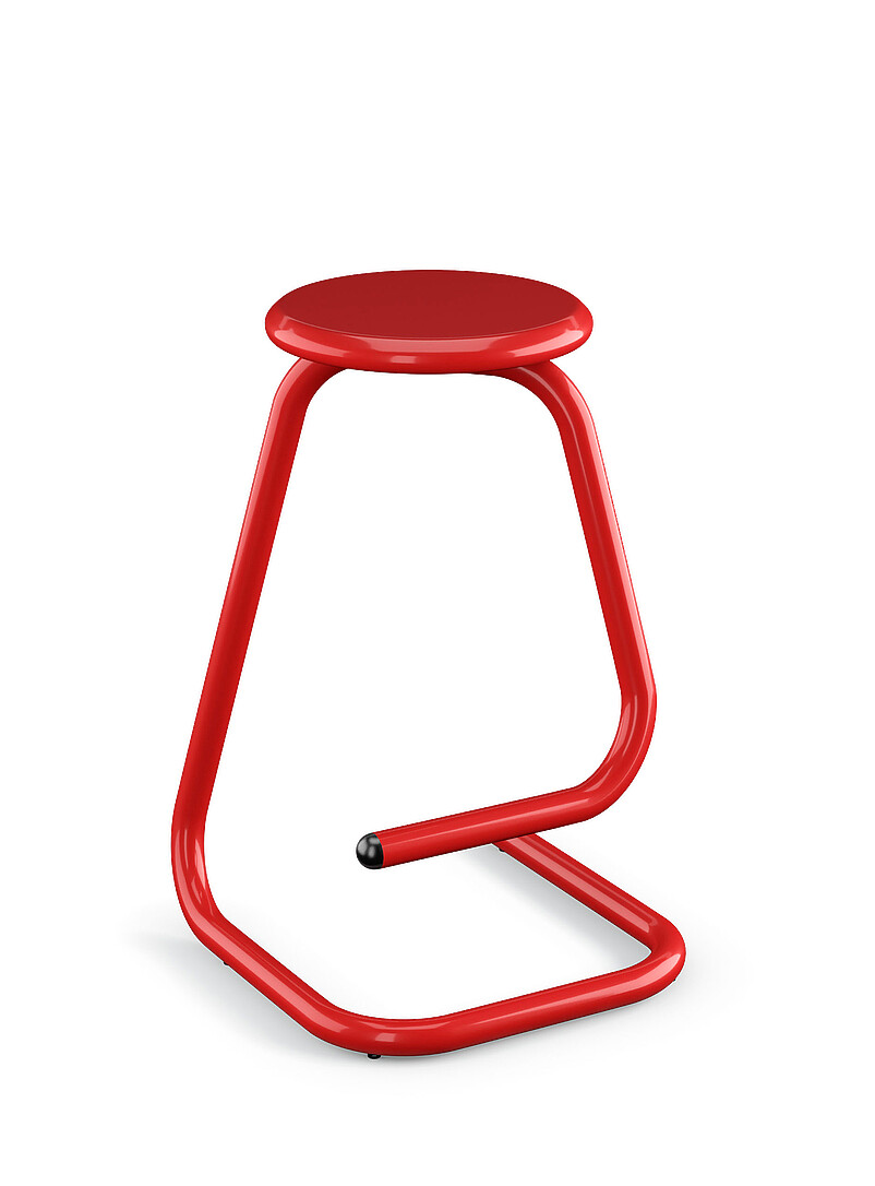 Amisco: Le tabouret de comptoir Paperclip70 Bleu fonc&eacute; - Indigo