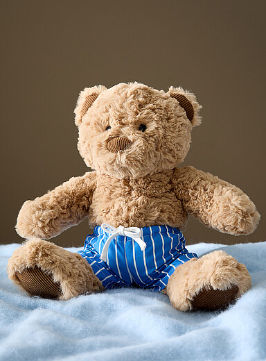 La peluche ourson en maillot