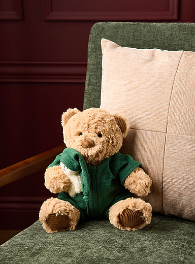 La peluche ourson en pyjama