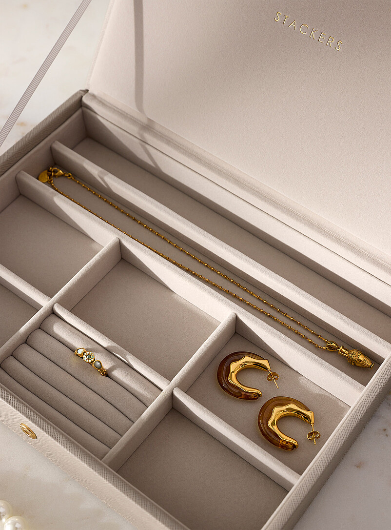 Classic rectangular jewellery box | STACKERS | | Simons