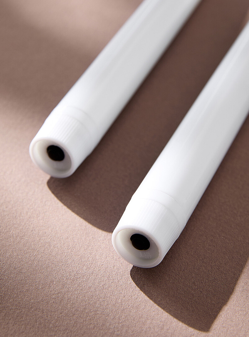 Conical LED candles Set of 2 product image 3