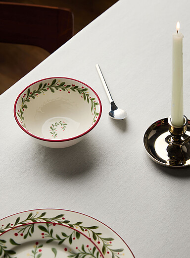 Mistletoe branch bowl <b>Christmas Collection</b>