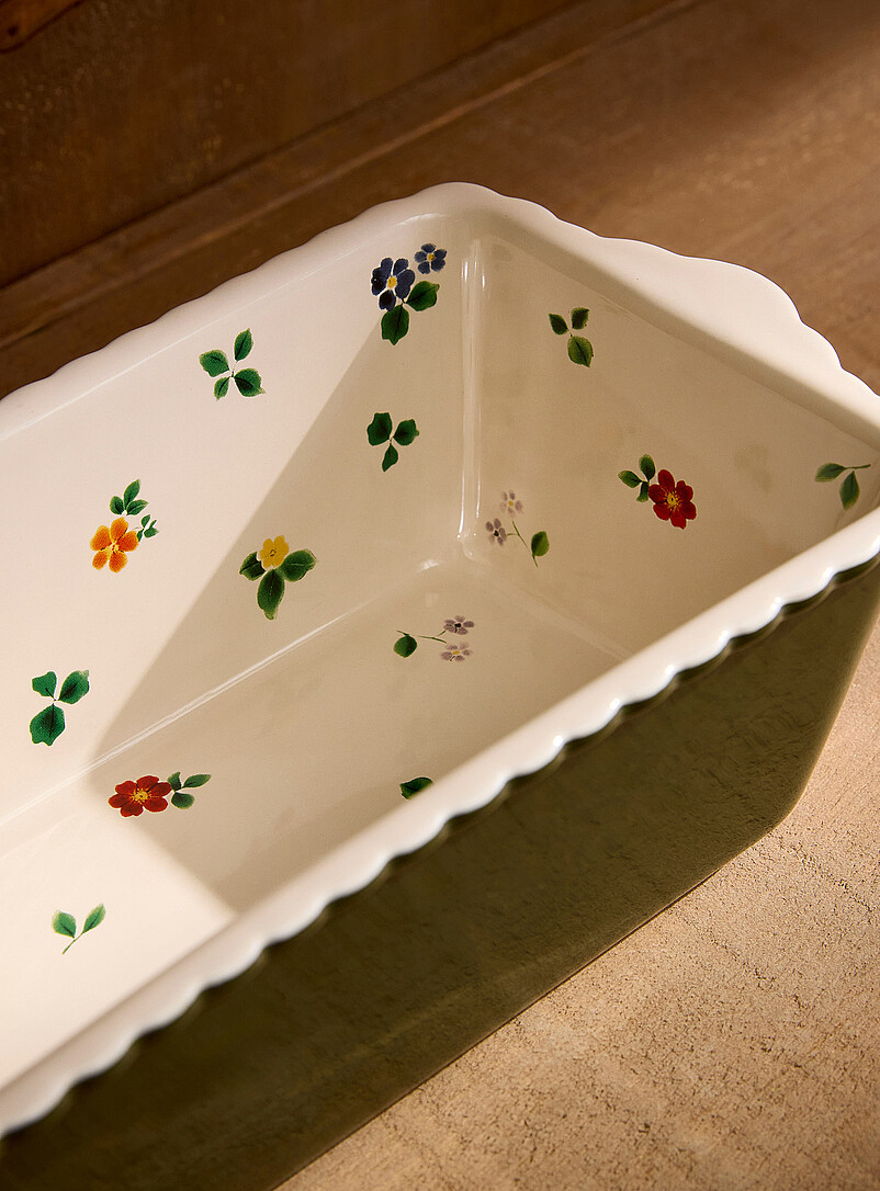 Summer pattern baking dish product image 2