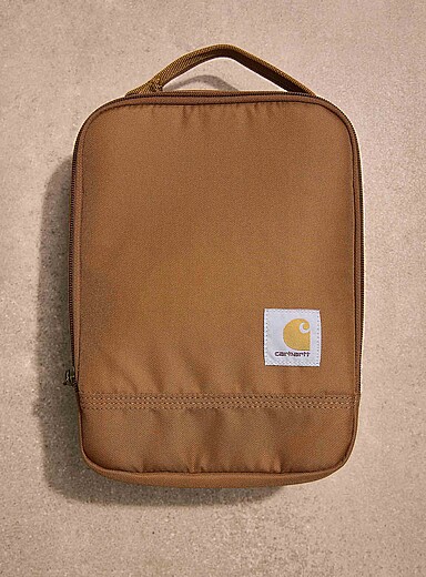 Logo tag lunch bag