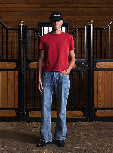 Boxy cropped T-shirt