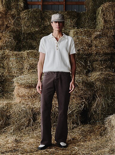 Le polo tricot &eacute;pur&eacute;