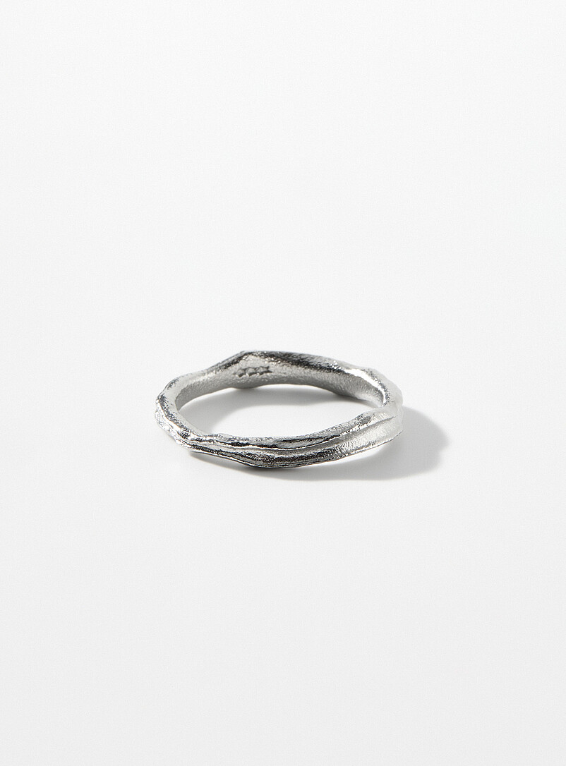 Wavy Textured Ring