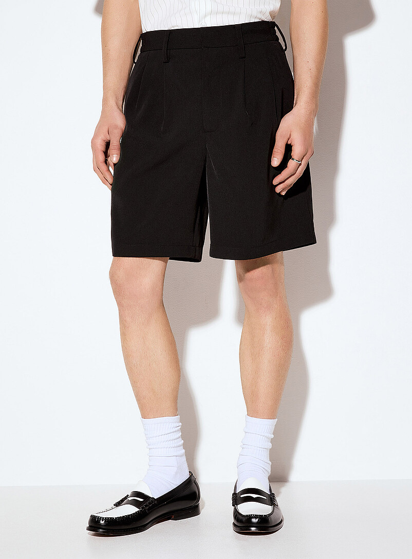 Fluid pleated Bermudas product image 2