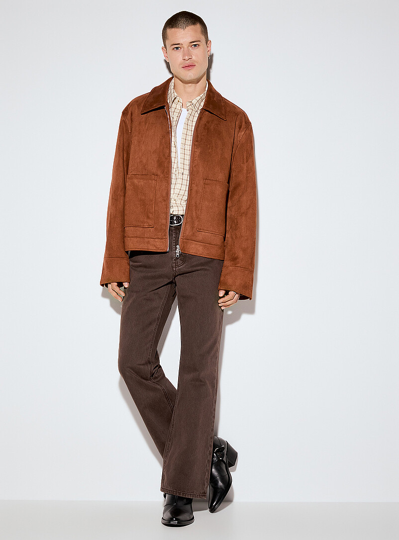 Faux-suede jacket product image 3
